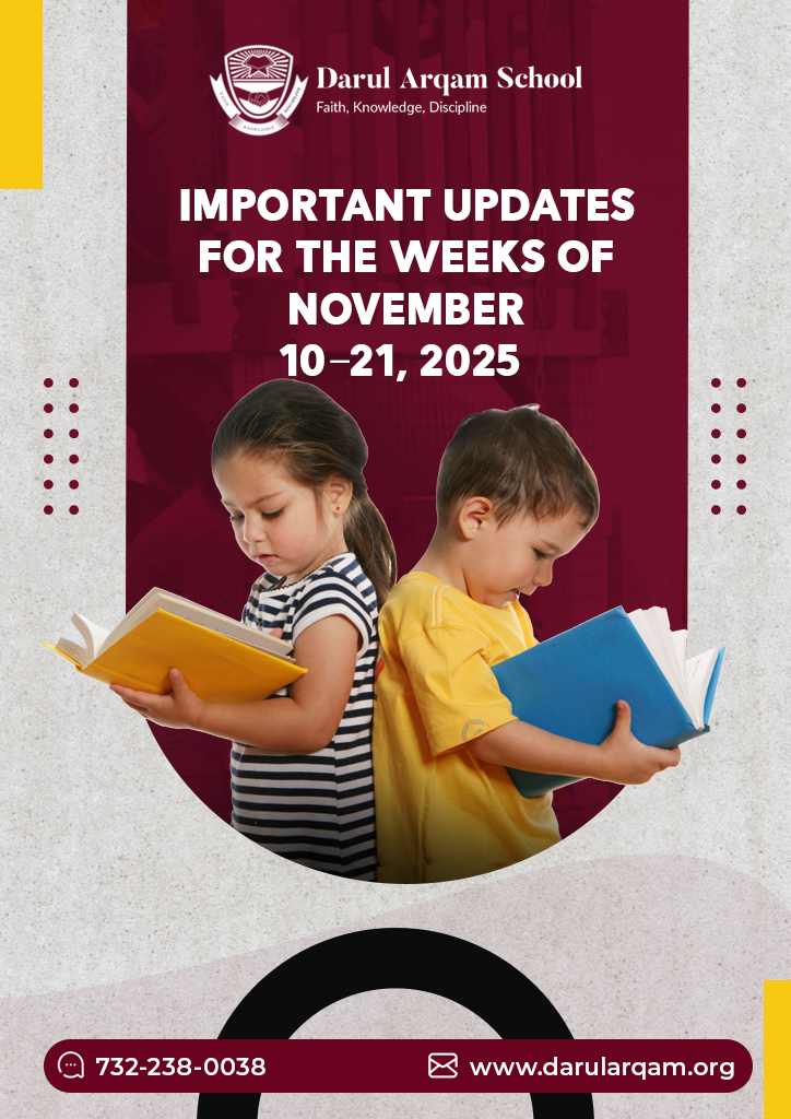Important Updates for the Weeks of November 10–21, 2025 Post