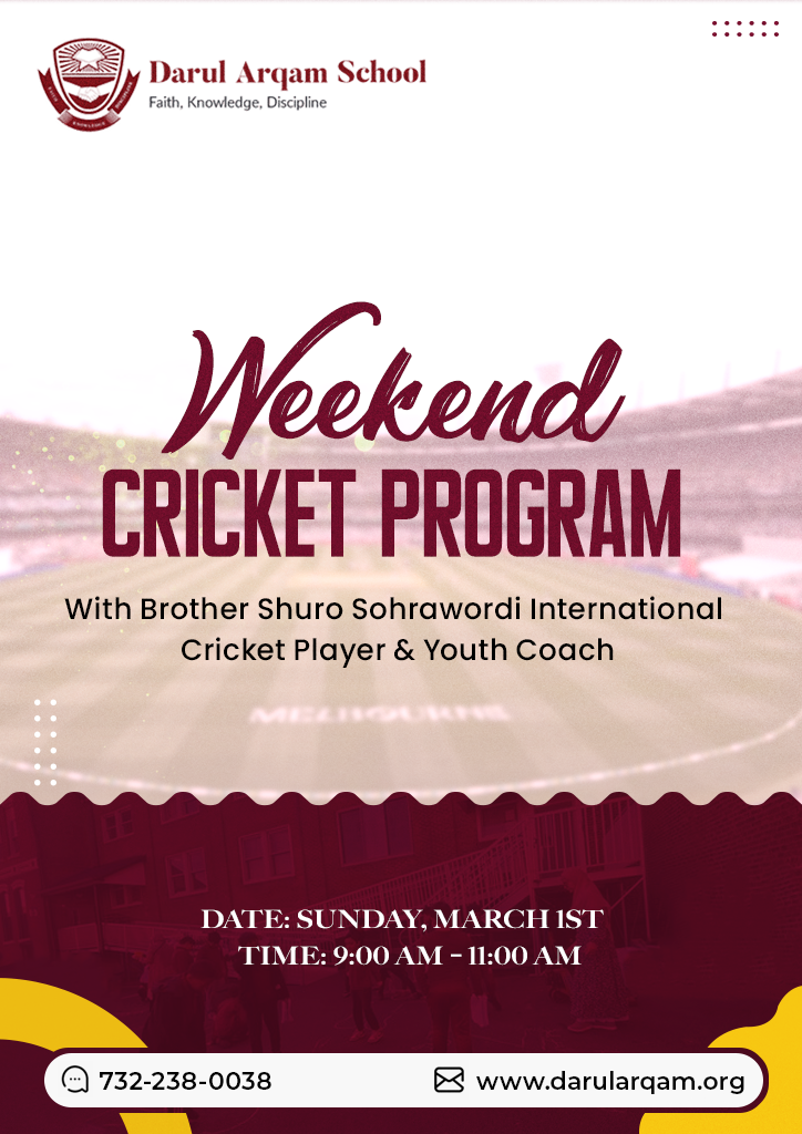 Weekend Cricket Program